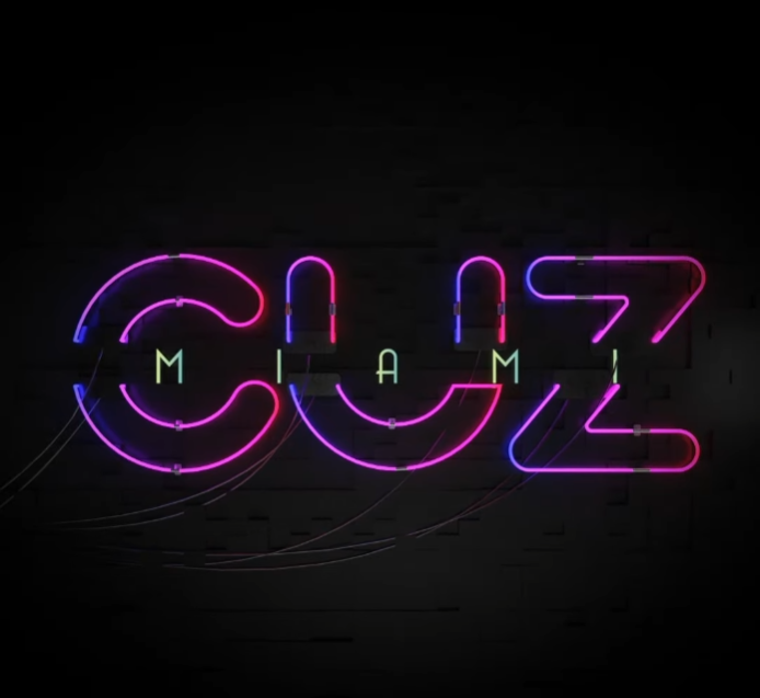 Cuz Miami Logo Neon